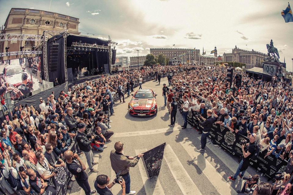  Huge crowds turn out to see the launch each year