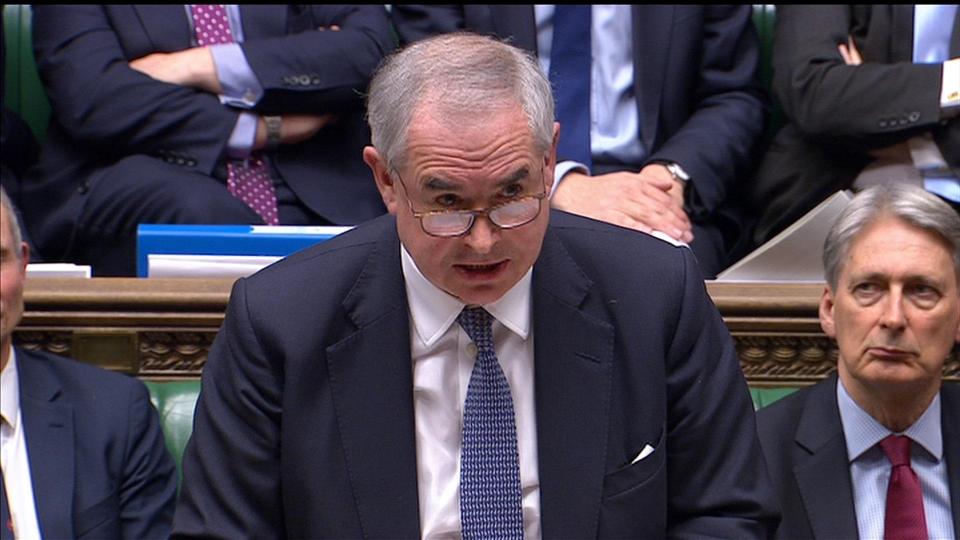  Geoffrey Cox has earlier told MPs the Brexit backstop would be indefinite