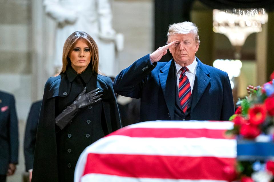  George HW's funeral won’t feature any criticism of Donald Trump