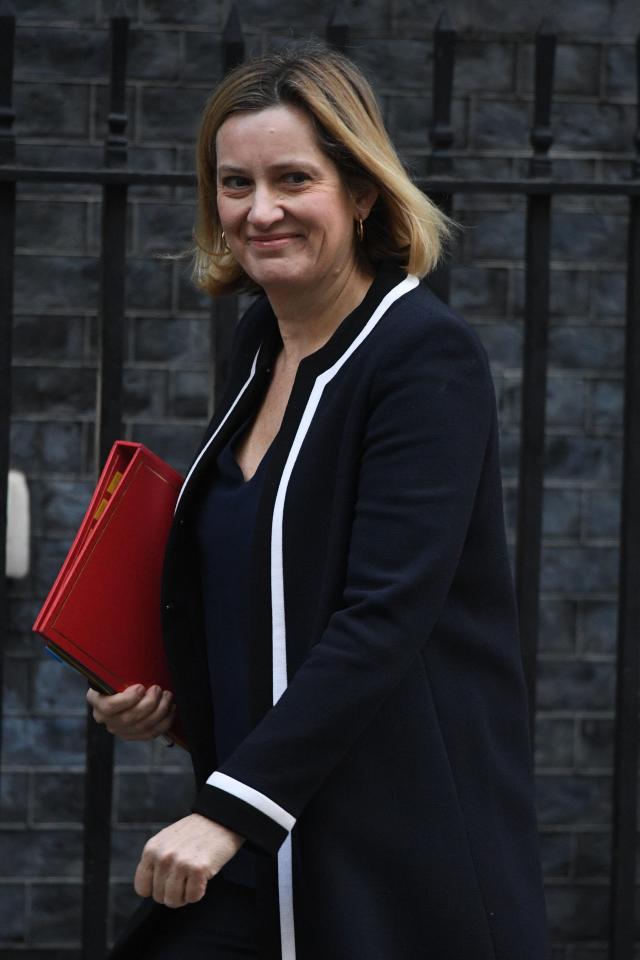  Amber Rudd insisted a second referendum should not be discarded as 'all options' should remain open in case Parliament fails to support PM's deal