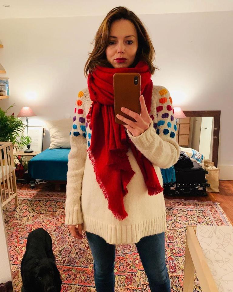  Kara Tointon lives in a luxury home in London - complete with new crib for her newborn baby