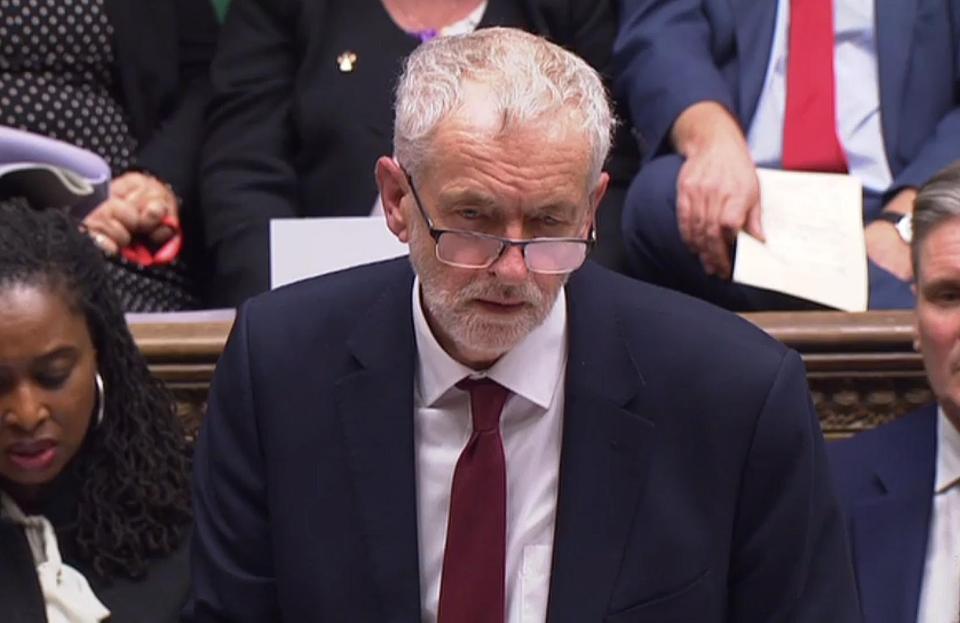  Jeremy Corbyn responded to the Prime Minister in the Commons