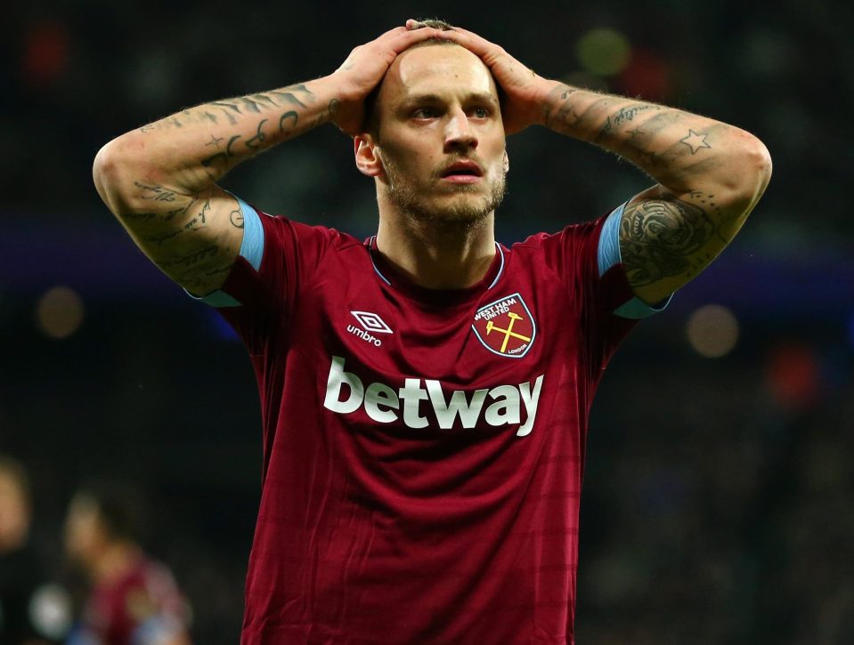  Marko Arnautovic has struggled with injury this term