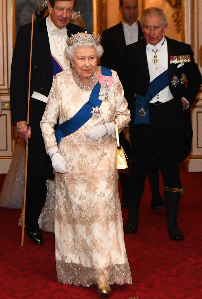  The Queen hosted the night of nights at Buckingham Palace last night