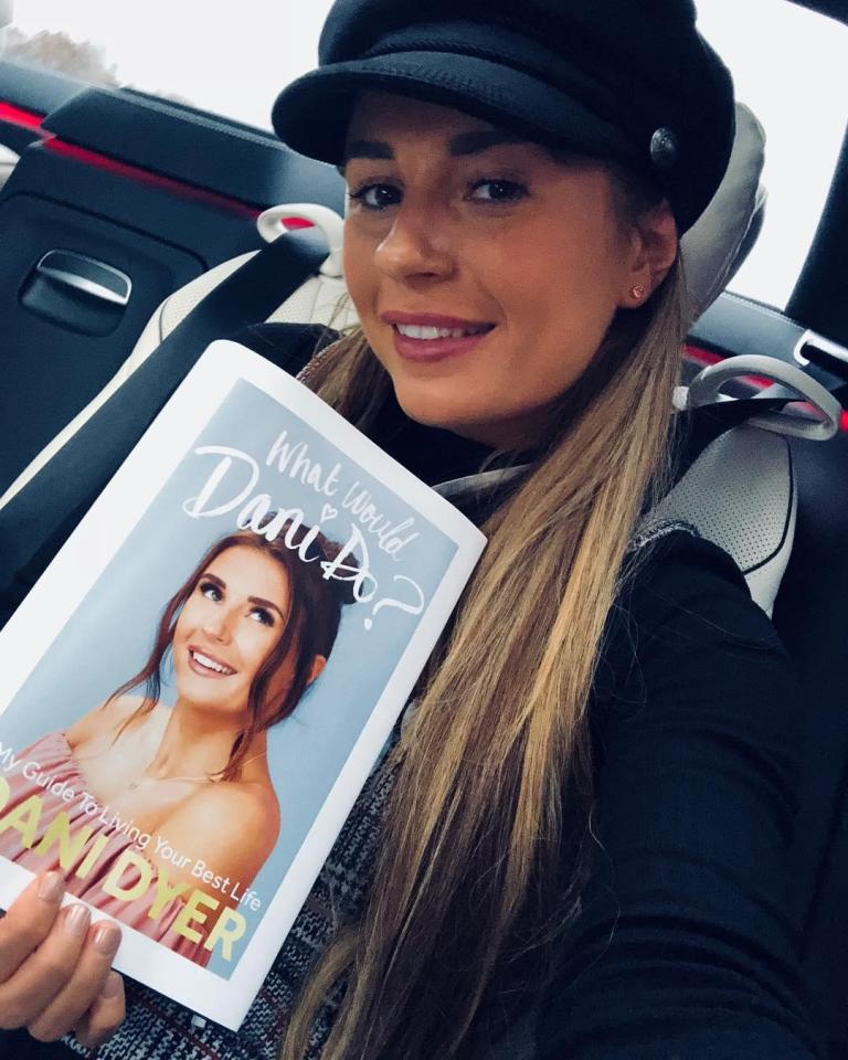  Dani Dyer has announced the release of her first autobiography