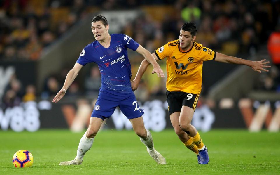  Andreas Christensen was woeful as Chelsea lost to Wolves 2-1