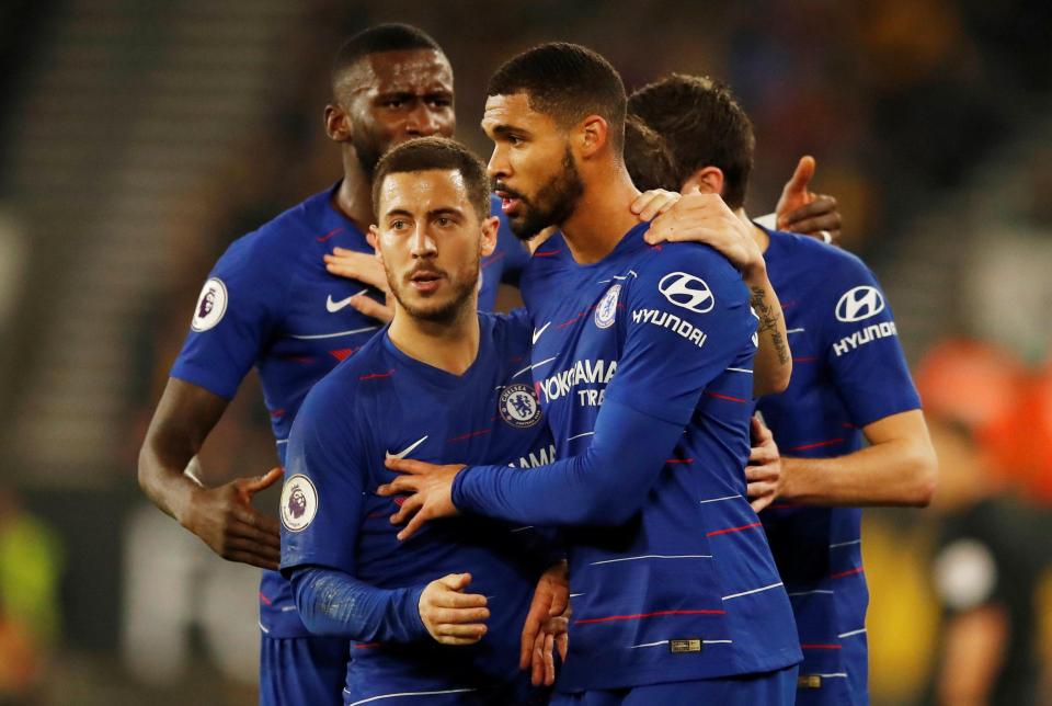  Ruben Loftus-Cheek scored but it wasn't enough to prevent Chelsea from losing to Wolves