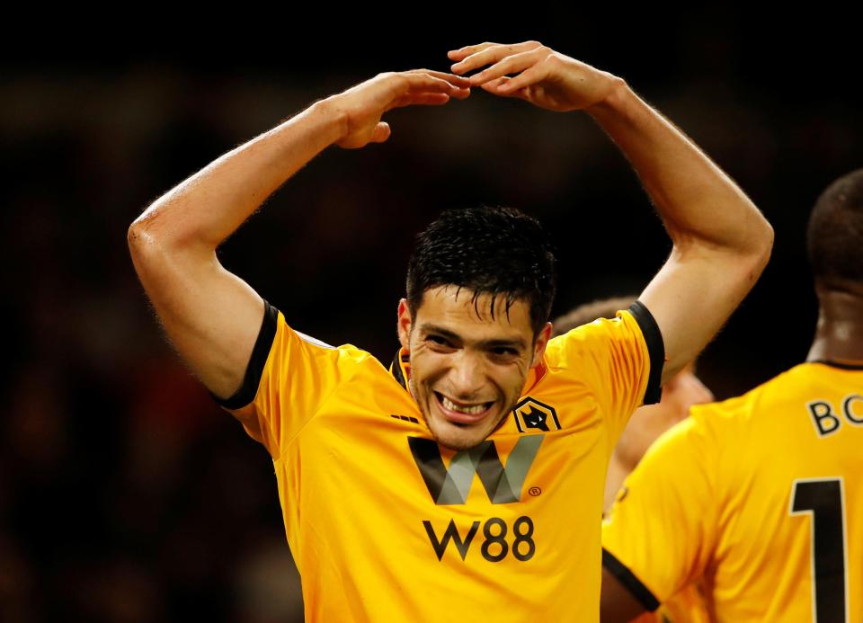  Raul Jimenez scored as Wolves won 2-1 at home