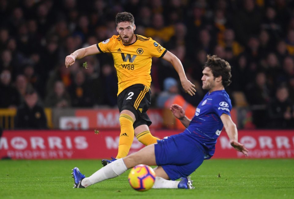  Marcos Alonso also had a game to forget in Chelsea's backline