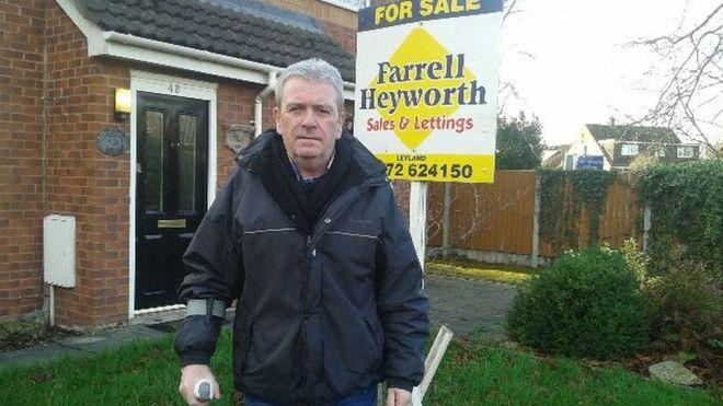  George Henderson has had to sell his house to repay overpaid carer's allowance