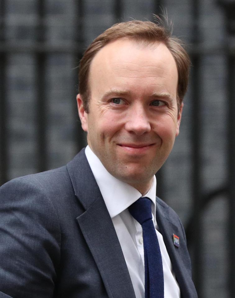  Health Secretary Matt Hancock will ask colleagues to ramp up No Deal preparations