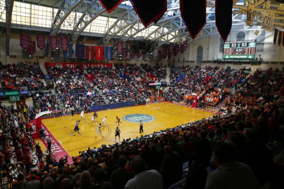  The historic Palestra arena shows off the best of US college sports