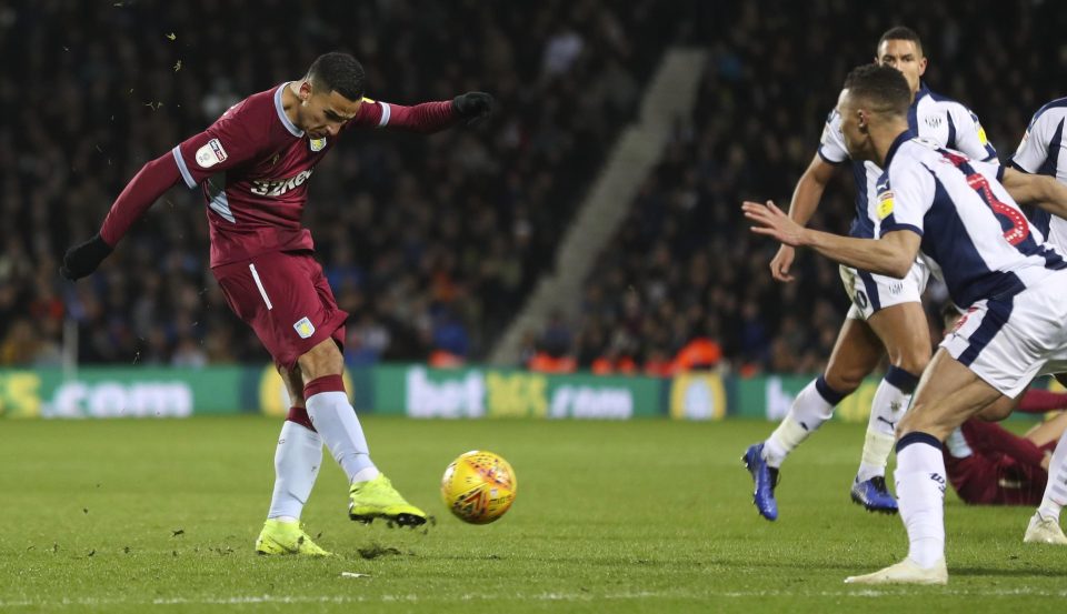  Using the outside of his boot, the Dutch international crashed the ball past Sam Johnstone in the Albion goal