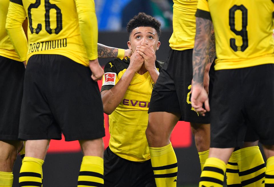  Sancho became the first 18-year-old to ever score in the fixture