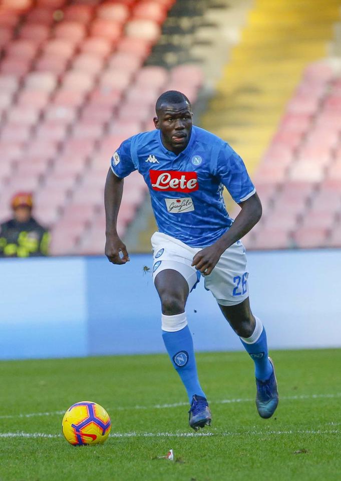  Napoli rejected a £95m bid from Man Utd for Koulibaly