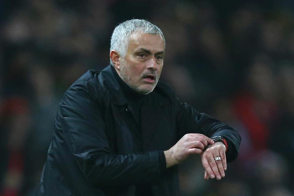  Jose Mourinho's side are sixth in the Premier League table after 16 games