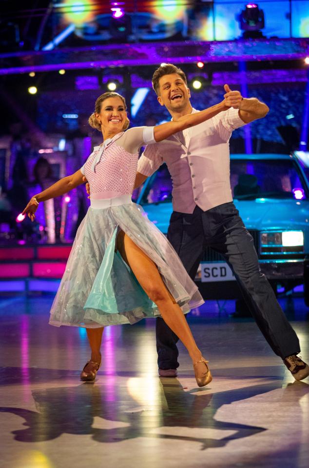  Ashley Roberts was paired on this year's Strictly with Pasha Kovalev