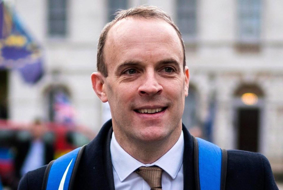  Former Brexit Secretary Dominic Raab says Mrs May should quit despite winning the no confidence vote