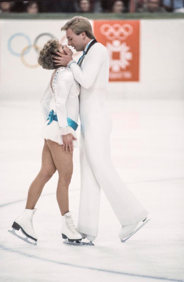  The professional ice skaters admitted they were acting when they pretended to be in love during their dances