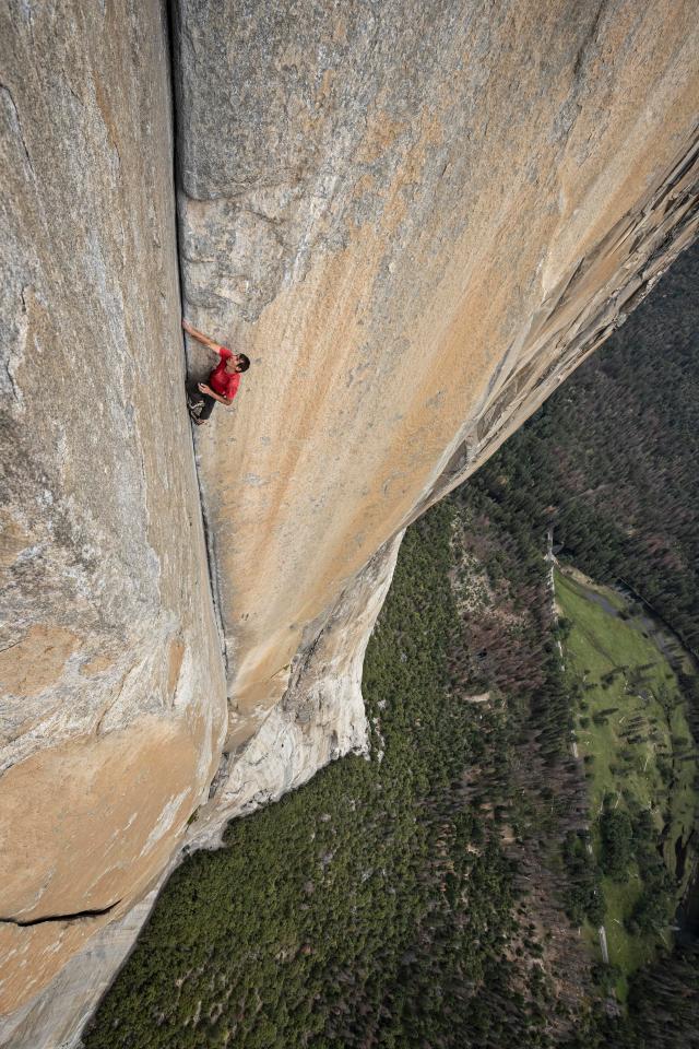  El Capitan is one of the most famous rock climbing spots in the world