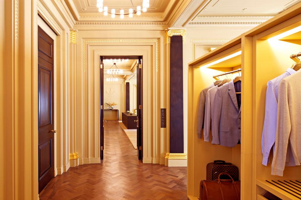  The luxury 5 star suite even has a butler's quarters and walk in wardrobes