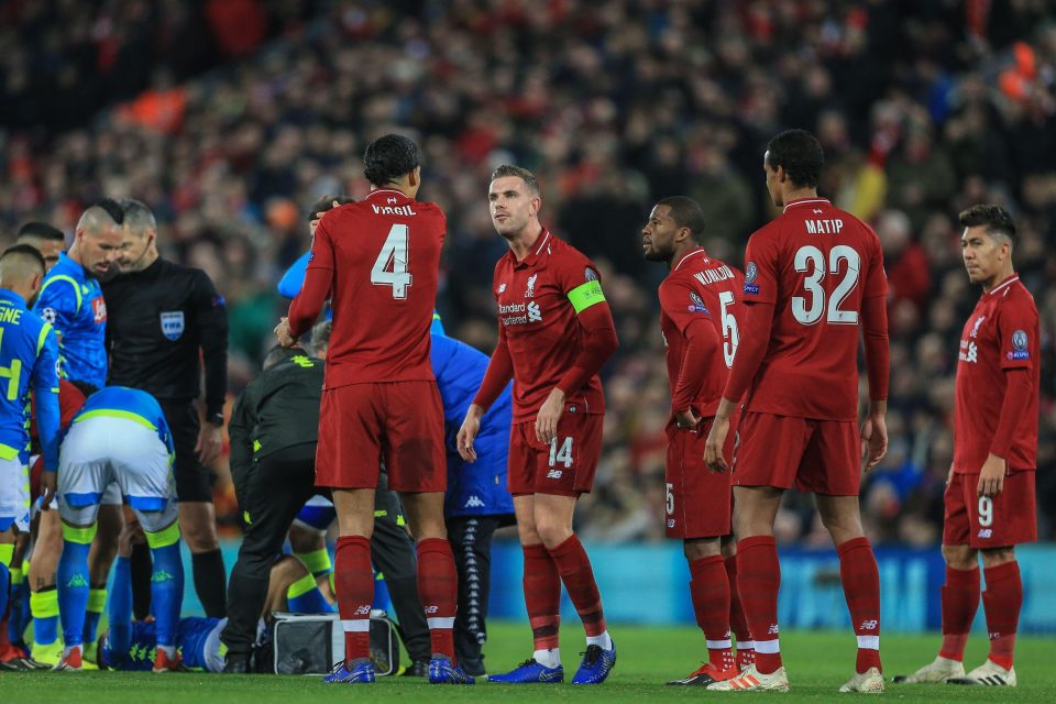  Jordan Henderson explains why he loved his on-field argument with Virgil van Dijk against Napoli