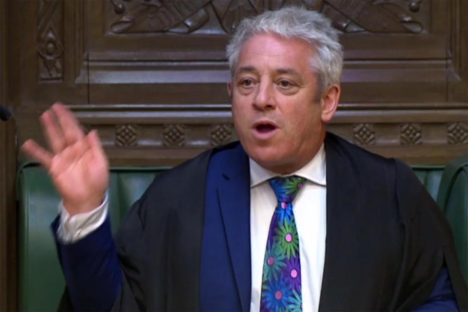  Insiders say the Speaker of the House, John Bercow, will side with Commons process' to force a second referendum