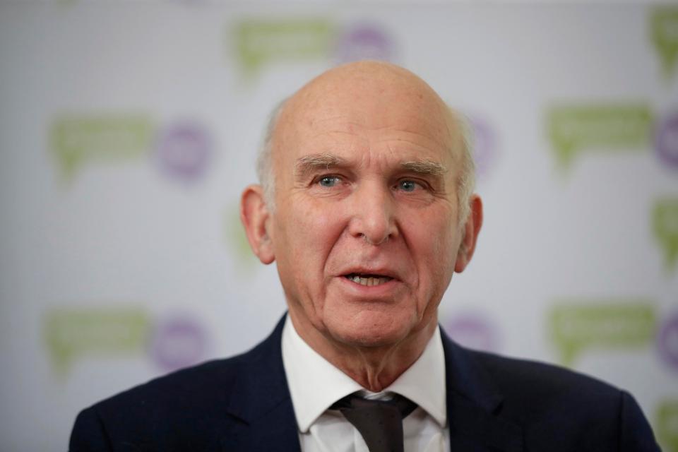  Sir Vince Cable called for Christmas to be cancelled so that MPs could get on with Brexit