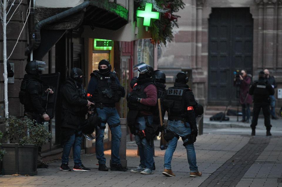  Police in Strasbourg were unable to capture Chekatt