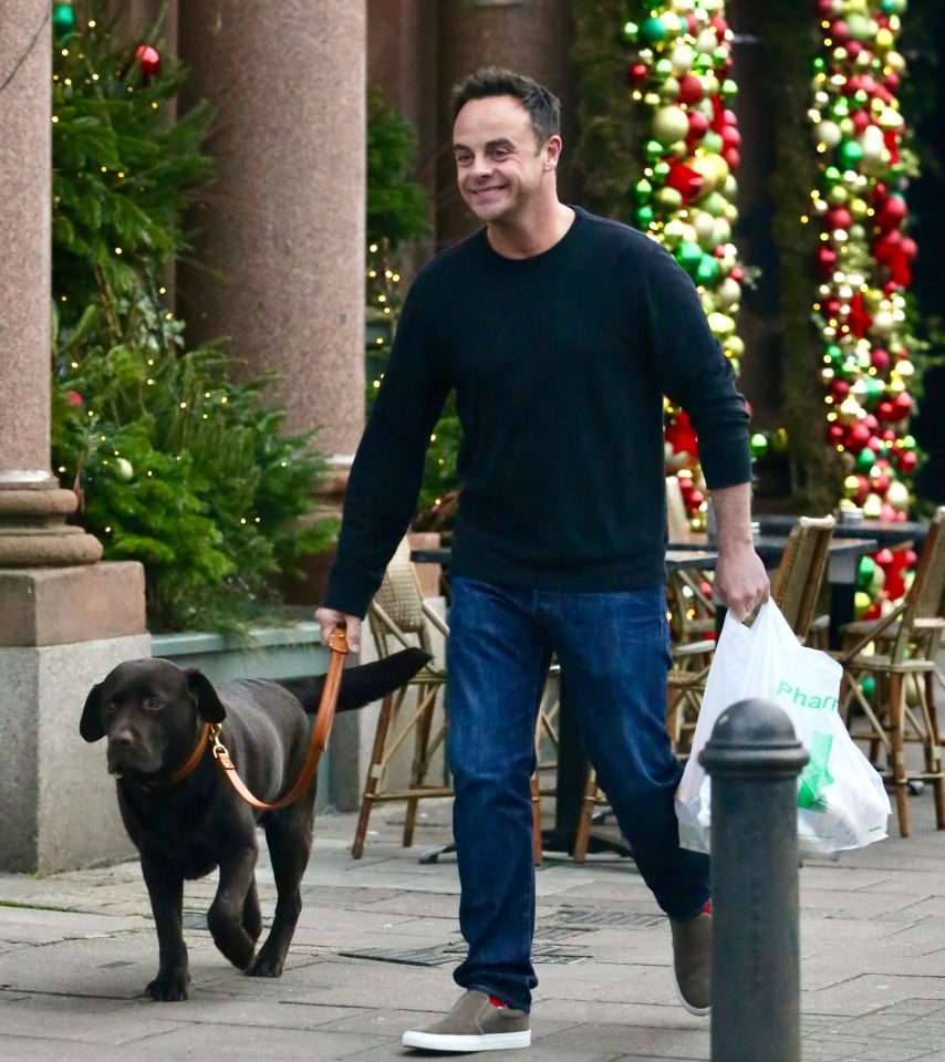  Last week his co-star Stephen Mulhern said Ant was ‘doing really well’ and was looking forward to returning to work