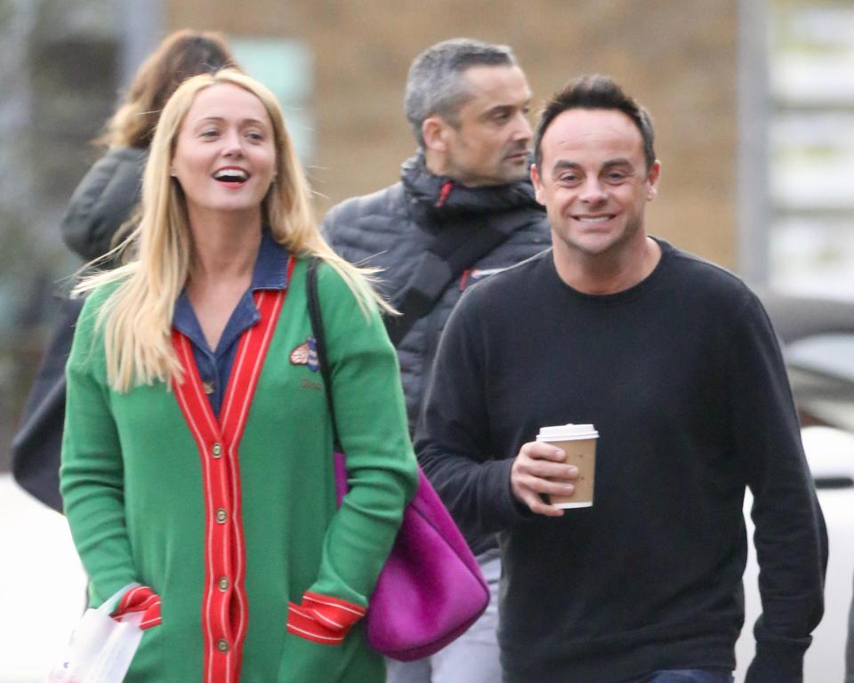  He was pictured Christmas shopping with Anne-Marie Corbett close to his house in London