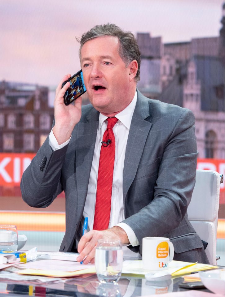  Piers says the White House is aware of his application