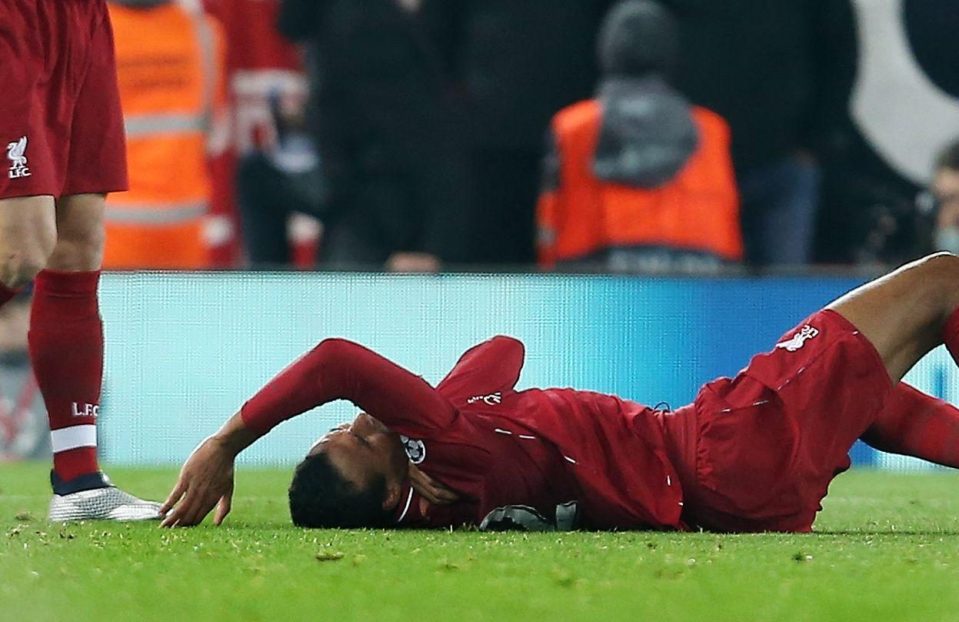  Joel Matip finished the game last night but played the final moments with an injury