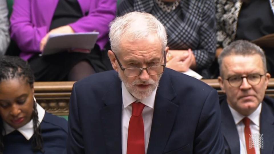  Jeremy Corbyn is considering a bid to oust the PM