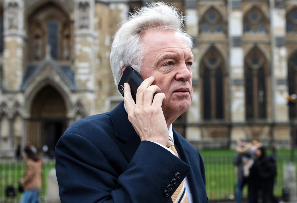  David Davis refused to say if he'd backed the PM