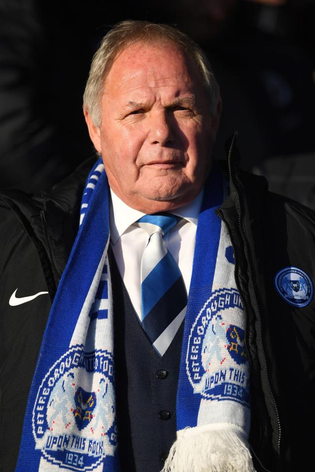  Peterborough director of football Barry Fry has been charged by the FA