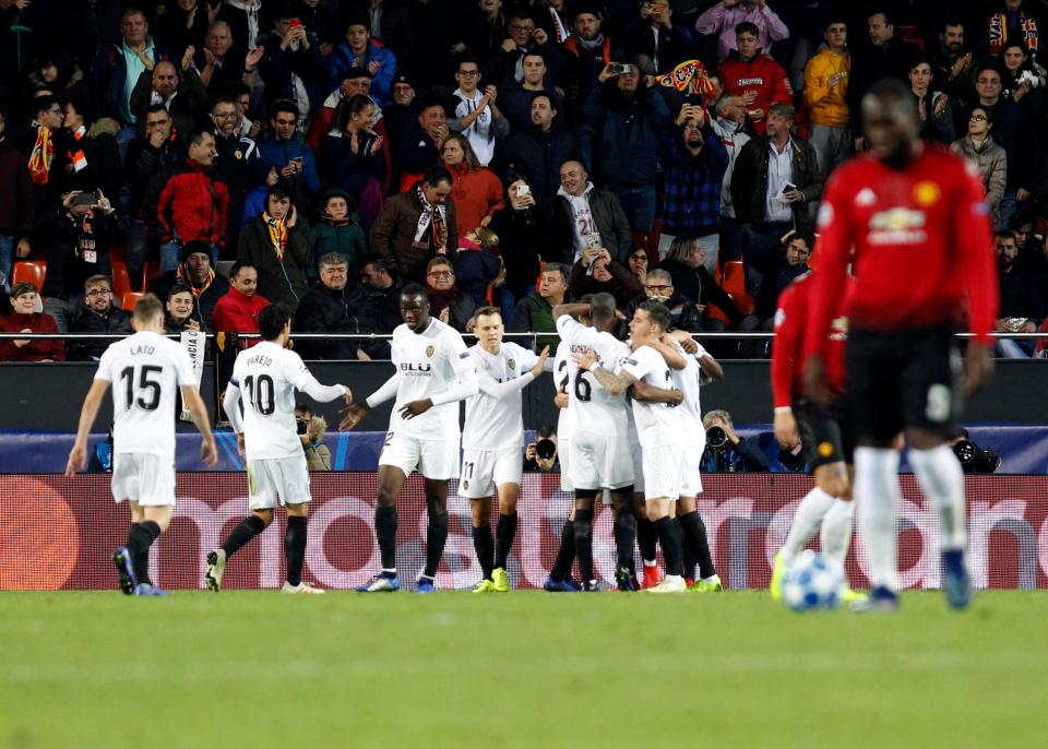  Valencia went 1-0 up early thanks to a Carlos Soler strike