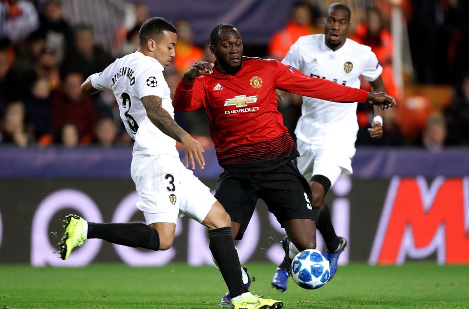  Romelu Lukaku lacked the service required