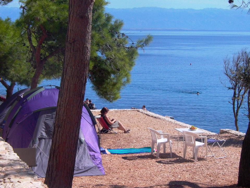  Croatia has campsites in stunning natural surroundings near gorgeous beaches