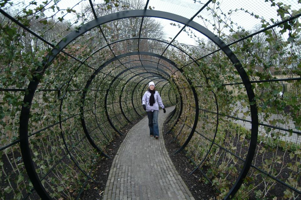  The pretty gardens contain heart-stopping foliage