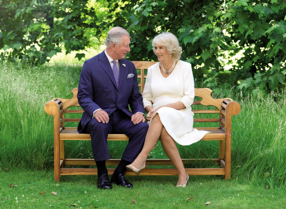 Prince Charles and the Duchess of Cornwall released a picture of them gazing into each other’s eyes