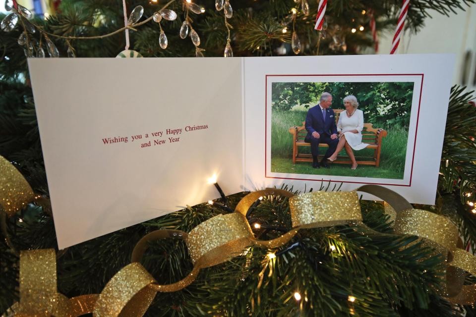  The royals have issued their Christmas cards with sweet pictures of the family units