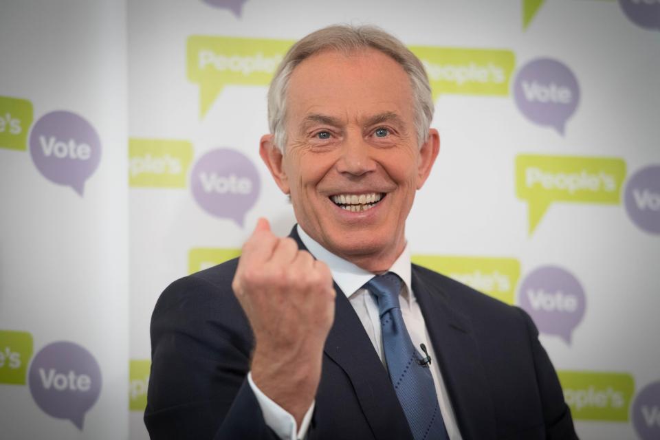  The PM accused Tony Blair of insulting the British people