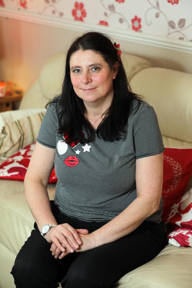  Tanya Lawson, 51, has got behind on her rent due to the way Universal Credit payments are calculated