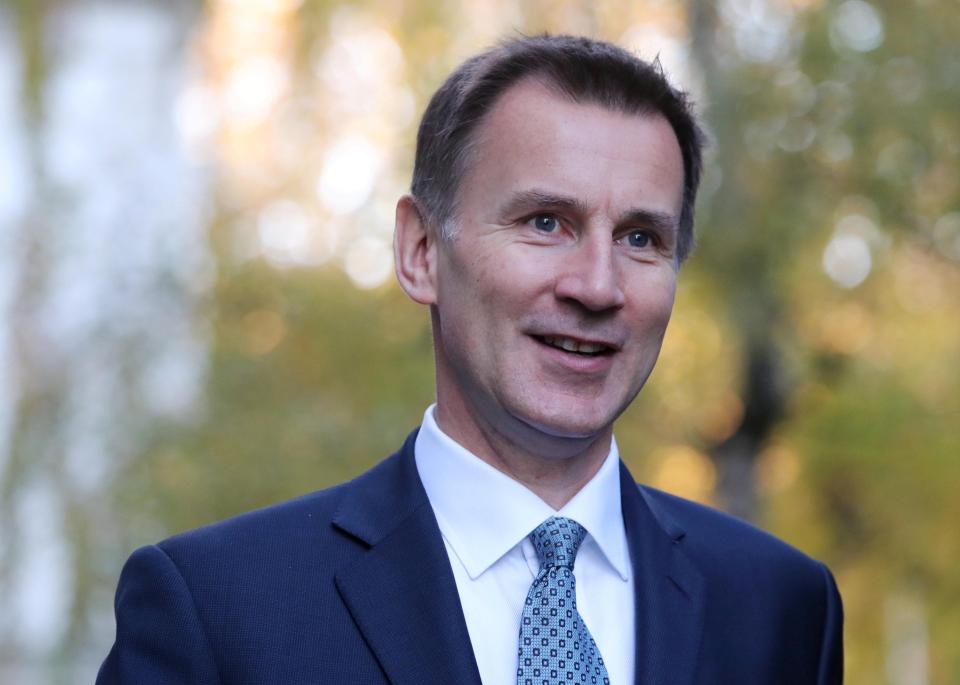  Jeremy Hunt told his colleagues to prepare for leaving the EU without an agreement