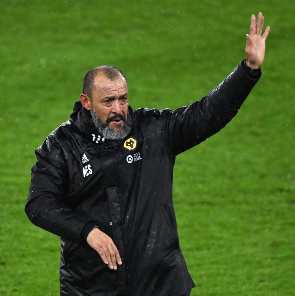  Nuno Espirito Santo takes inspiration from John Barnes and Ian Rush