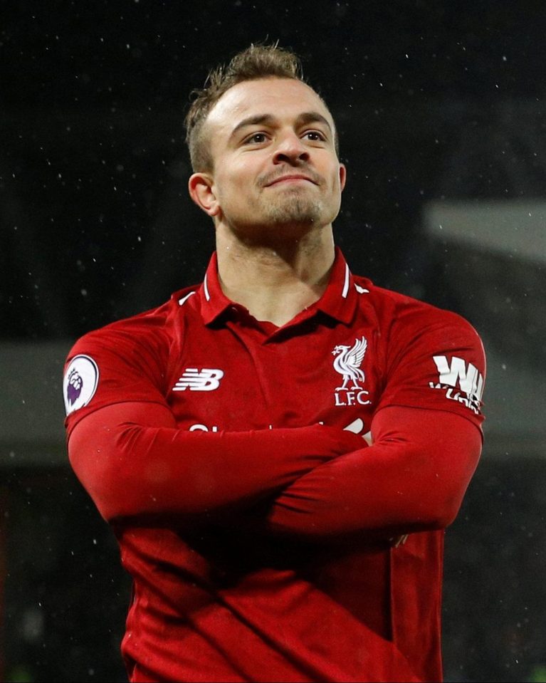  Xherdan Shaqiri made the difference with his goals in the last 17 minutes