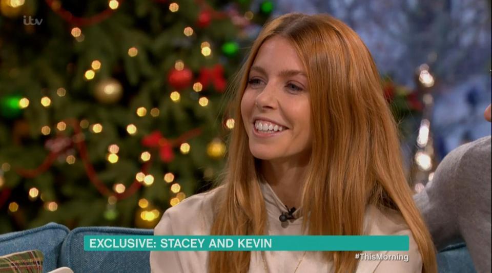  Stacey discussed her fashion faux pas on today's This Morning