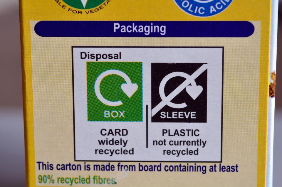  Packaging will also have to be more clearly labelled to show if it can go in household recycling bins