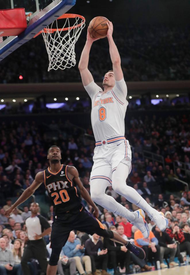  Mario Hezonja is looking forward to the Knicks' trip to London next month